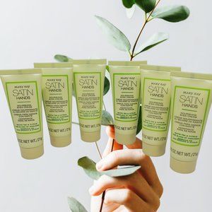 White Tea & Citrus Satin Hands Nourishing Shea Cream Travel Size Bundle of 6